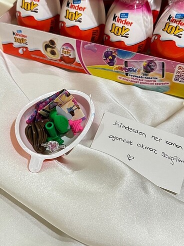 Beden İÇERİSİNDEN KALP YÜZÜK ÇIKAN SÜPRİZ YUMURTA