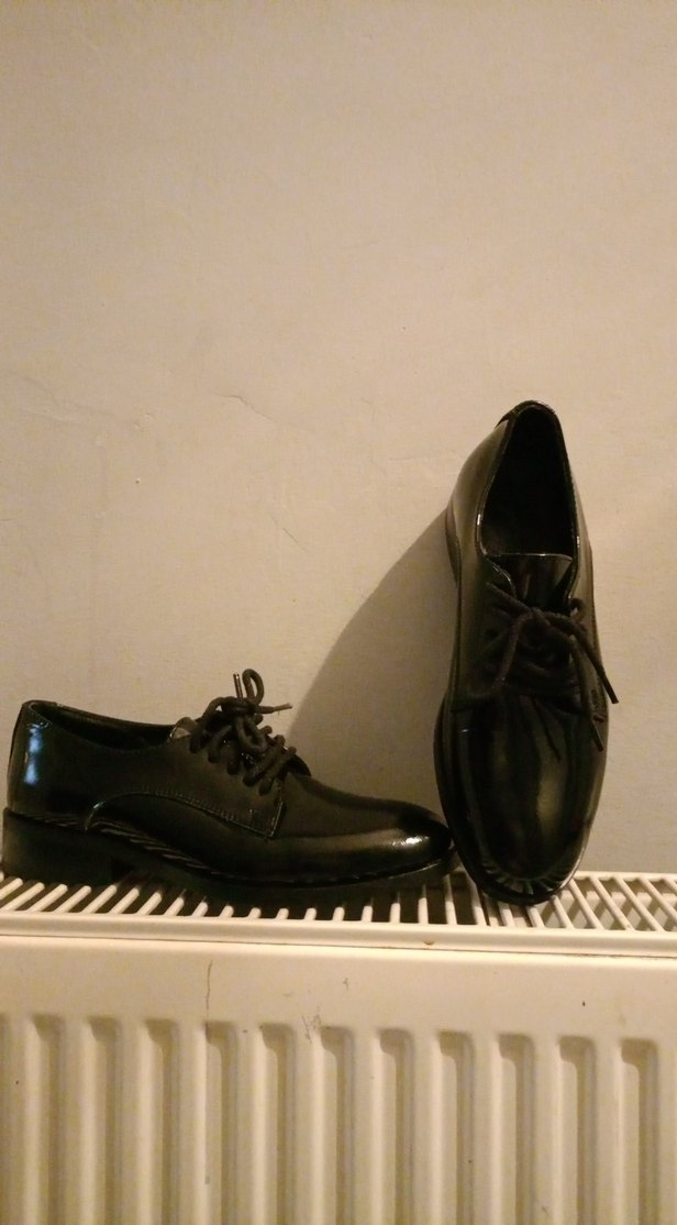 Erkek  çocuk Klasik Siyah Bağcıklı Ayakkabı - Görsel 2