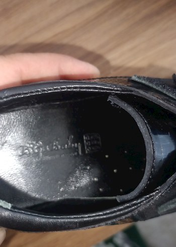 30 Beden siyah Renk Erkek Çocuk Siyah Tokalı Özel Ayakkabı