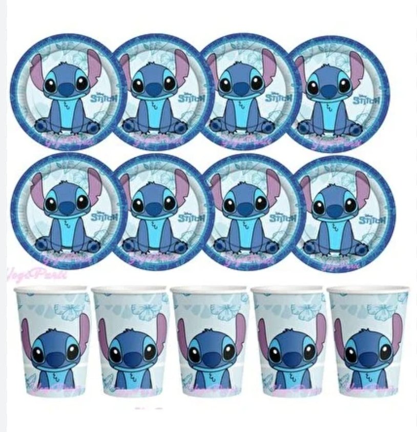 Stitch Doğum Günü Seti 8 Kişilik - Görsel 4