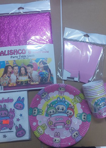 LABUBU DOĞUM GÜNÜ SETİ