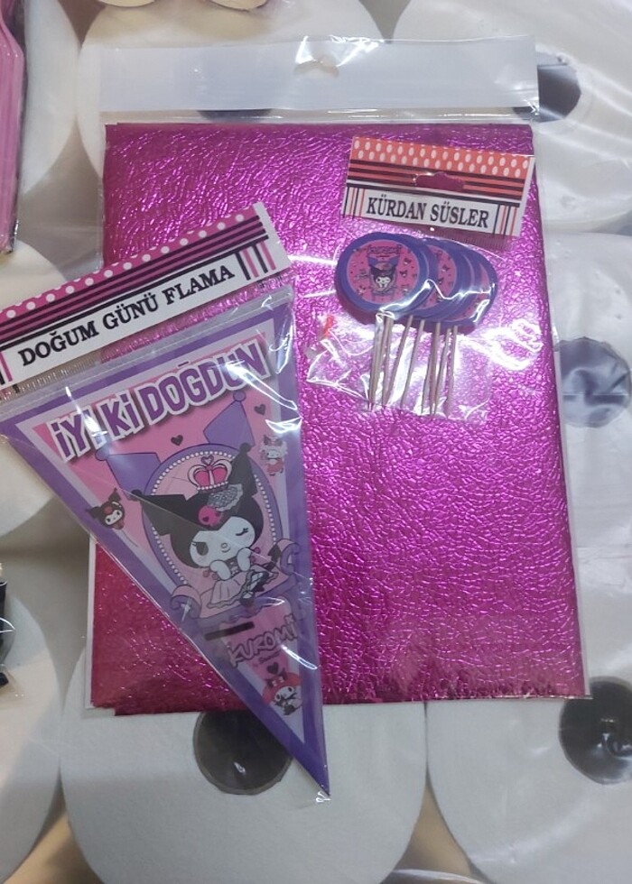 KUROMİ PARTİ SETİ - Görsel 2