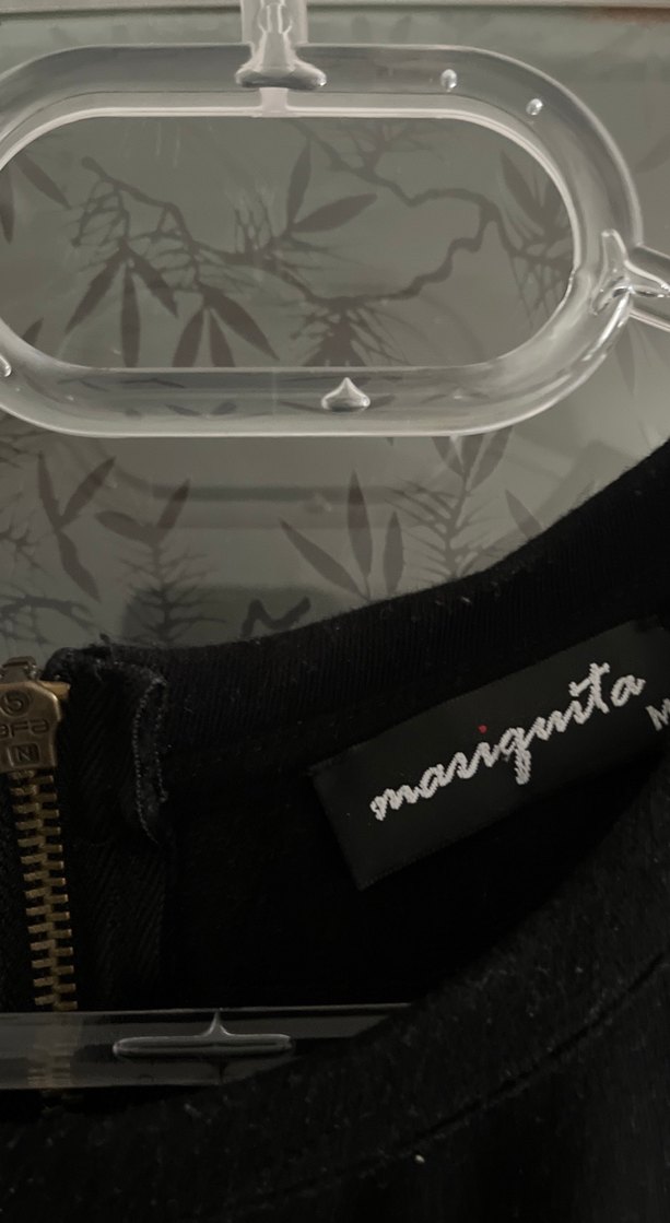 Siyah Baskılı Hamile Tişörtü - Görsel 2