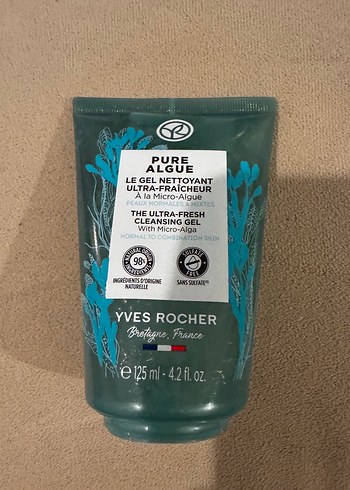 Yves Rocher Pure Algue Temizleyici Jel 125 ml