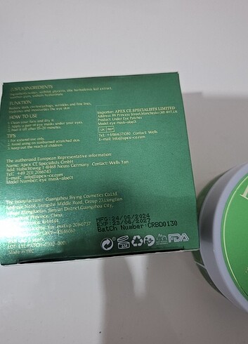 Göz maskesi evellyn  - Görsel 2