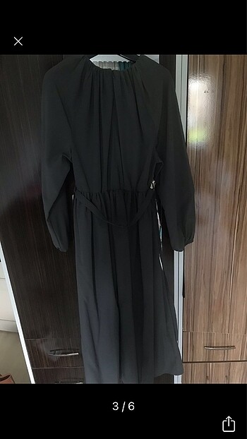 s Beden gri Renk Fatma Atasoy marka elbise