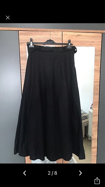 H&M Minik terzi keten etek