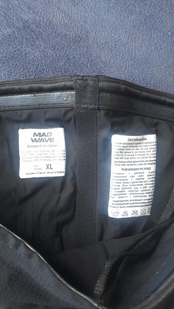 Mad wave marka xl 17 yas ve üstü yarışçı mayosu