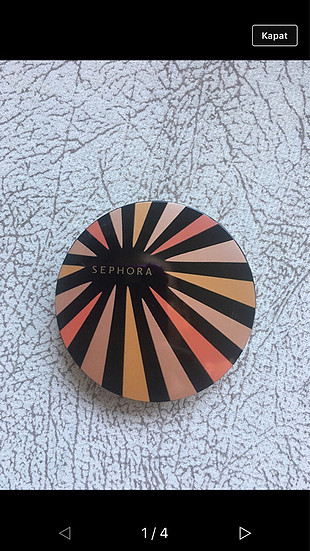 universal Beden Sephora Limited Edition Bronzer
