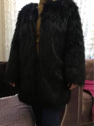 PELUŞ SİYAH KÜRK