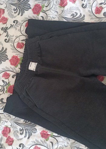 s Beden Kadın Lacivert Ve Siyah Rahat Kesim Kumaş Pantolon