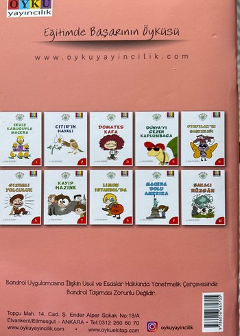 Öykü yayıncılıktan 2. sınıf çocuklar Hikaye Setleri - Görsel 6