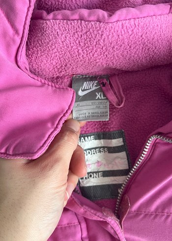 Kız Çocuk Koyu Pembe Fermuarlı Mont - Görsel 3