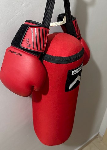 Çocuk Boks Seti Kırmızı - Görsel 3