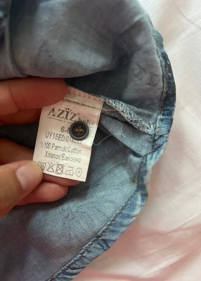 Erkek bebek gömlek - Görsel 2