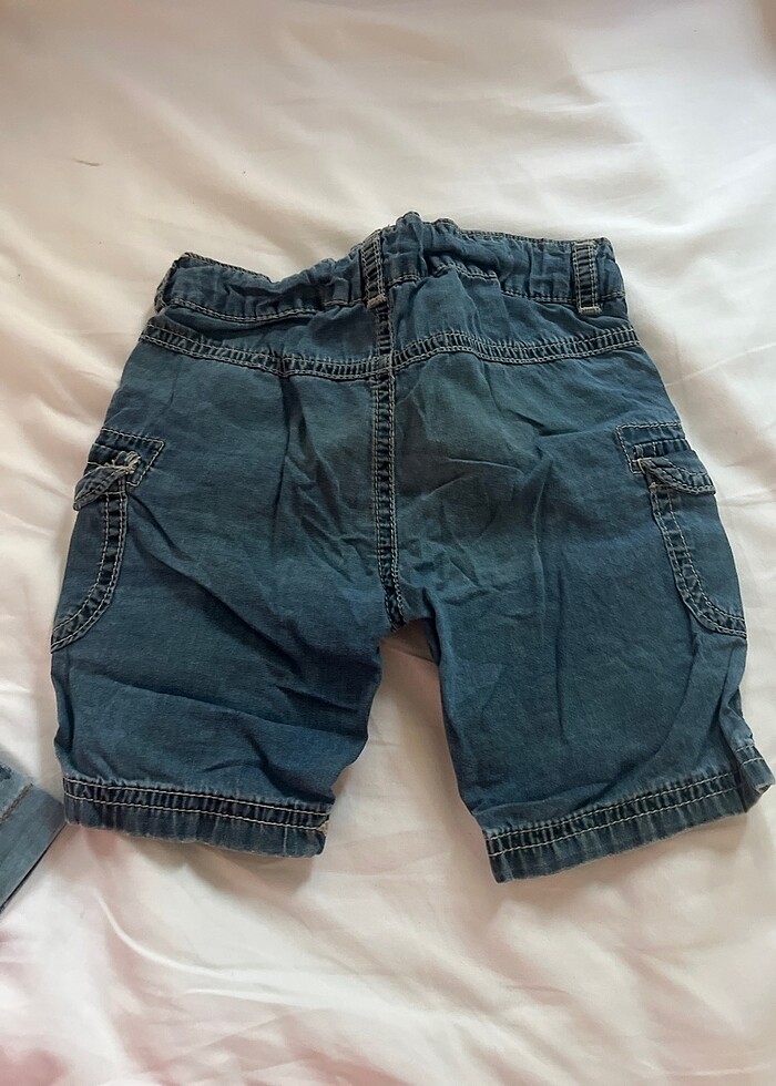 Erkek çocuk kot şort - Görsel 2