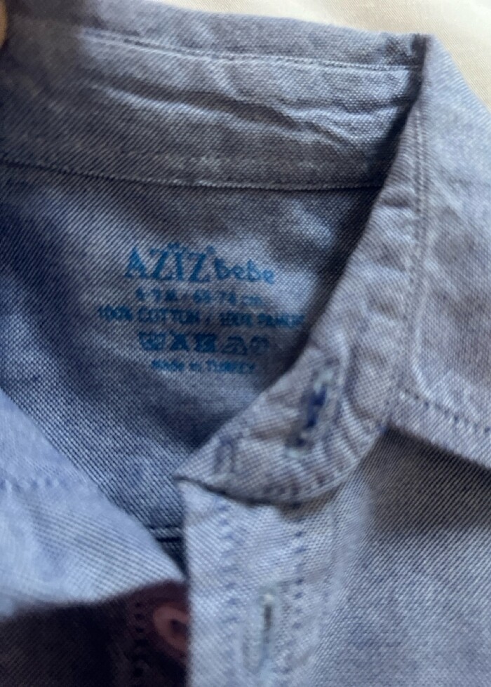 Erkek bebek gömlek - Görsel 3