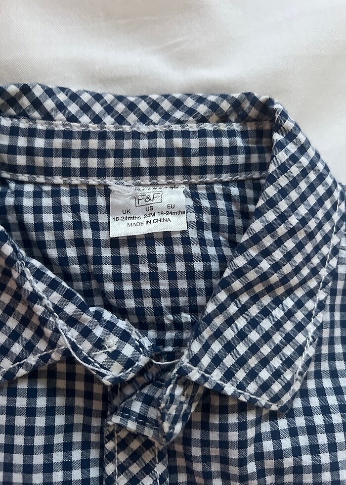 Erkek bebek gömlek - Görsel 2