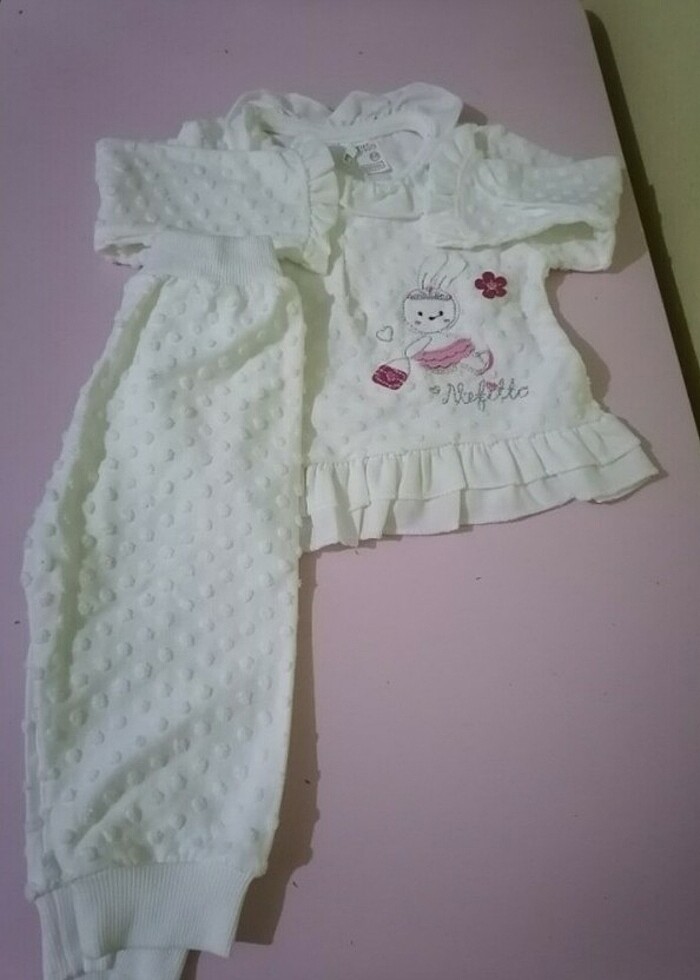 6 parça Yenidoğan kız çocuk kıyafetler  - Görsel 2