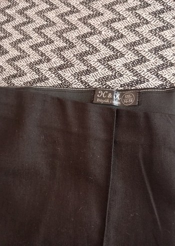 Düz Siyah Kadın Kumaş Pantolon