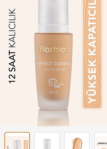 Flormar yüksek kapatıcı fondöten 103 numara 