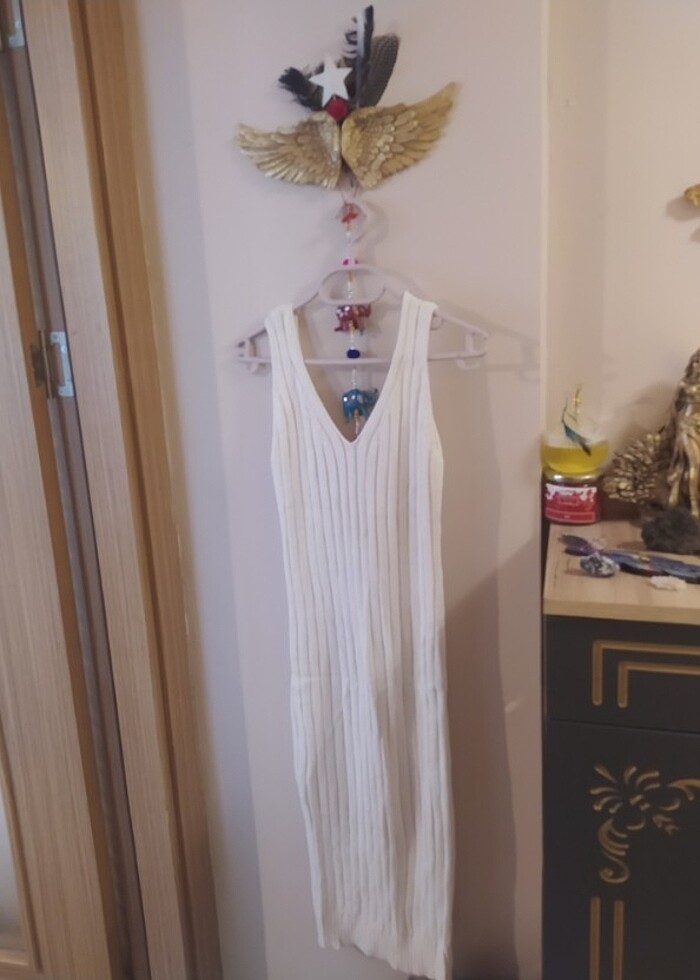 Bej spor elbise ve üst  - Görsel 4