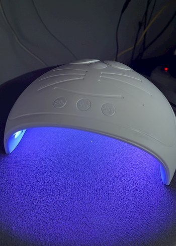 Beyaz Kedi Şekilli Elektrikli Uv ışık - Görsel 4