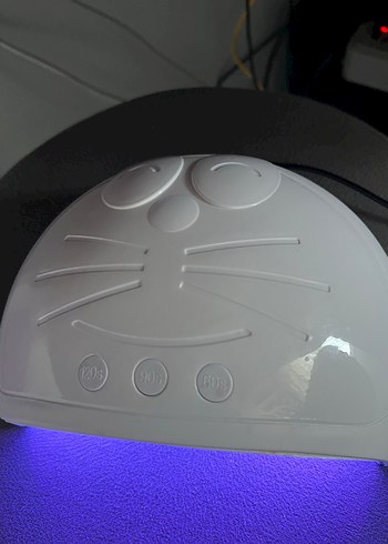 Beyaz Kedi Şekilli Elektrikli Uv ışık - Görsel 5