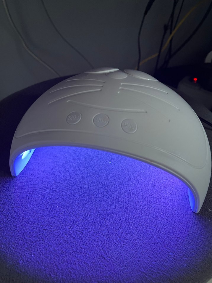 Beyaz Kedi Şekilli Elektrikli Uv ışık - Görsel 4