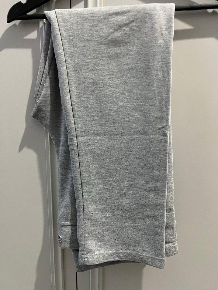 Nike Kadın Gri Fermuarlı eşofman altı - Görsel 2