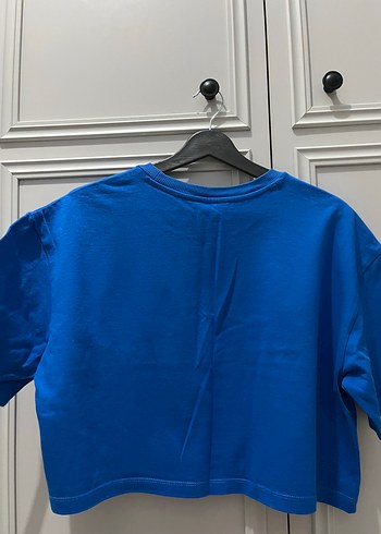 Colin's Mavi Oversize Kısa Kollu Tişört