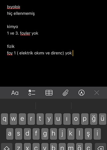 Ders Uygulama Föyleri Seti