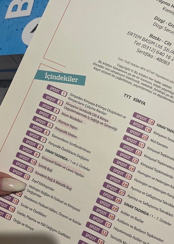 TYT Kimya Konu Anlatımı ve Eşitleri 4D Atom