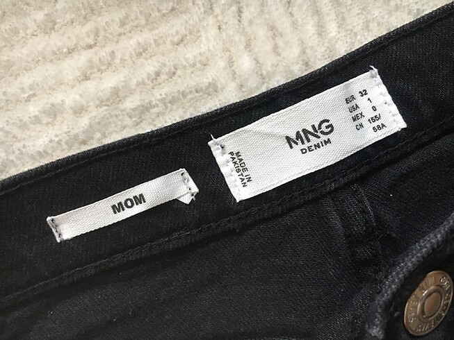xs Beden siyah Renk Mango jean pantolon