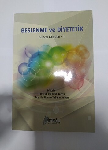 Beslenme ve diyetetik güncel konular seri 