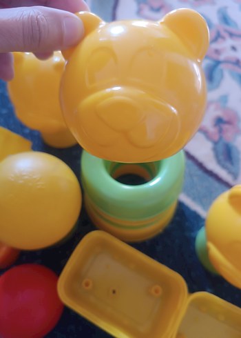 Sarı Renkli Renkli Oyuncak Seti - Görsel 2