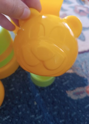 Sarı Renkli Renkli Oyuncak Seti - Görsel 3