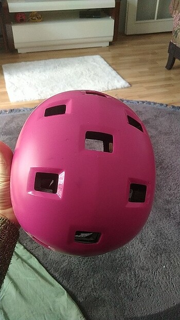 12+ Yaş, > 23 cm Beden pembe Renk Oxelo çocuk kask 2 kask