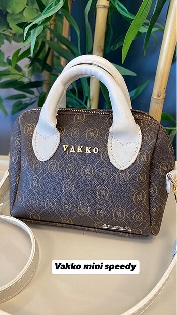 Vakko mini speedy çanta