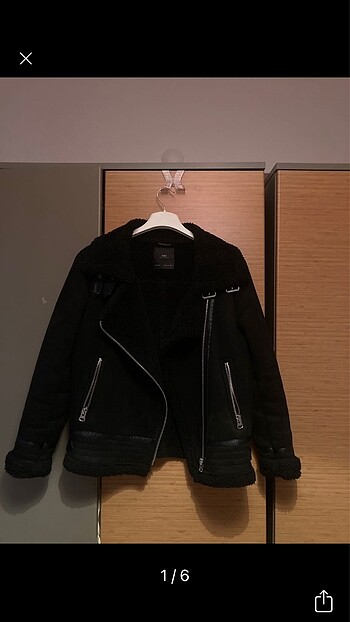 zara biker mont