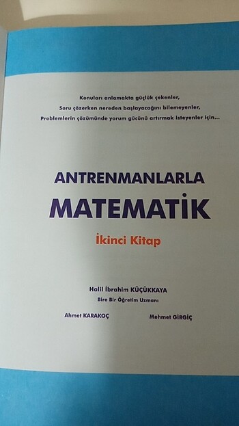  Beden Renk Antrenmanlarla Matematik 2