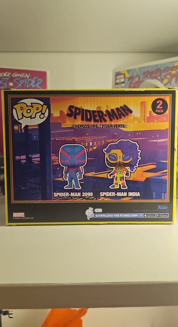 Spider-Man 2099 & Spider-Man India Funko Pop 2'li Set - Görsel 2