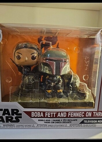  Boba Fett And Fennec On Throne Funko Pop