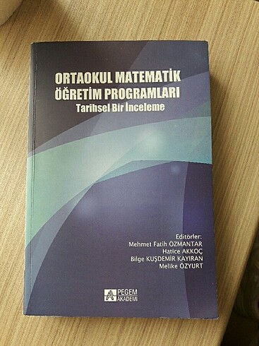 Ortaokul matematik öğretim programları tarihsel bir inceleme peg