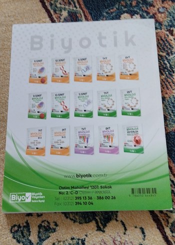 10. Sınıf Biyoloji Konu Anlatım Föyleri