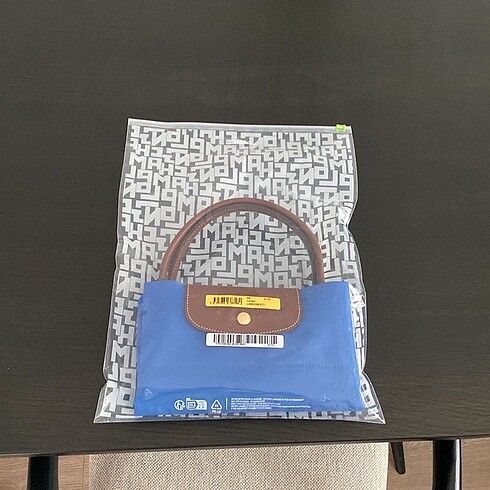 Mavi longchamp orjinal çanta