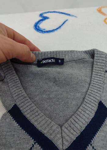 Gri Erkek Kazak - Görsel 2