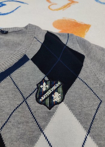 Gri Erkek Kazak - Görsel 3