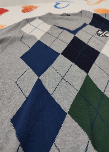 Gri Erkek Kazak - Görsel 4