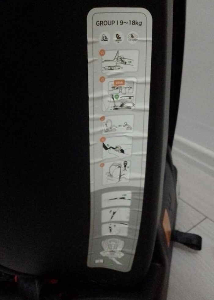 Bebek Oto Koltuğu Baby Plus Marka - Görsel 4